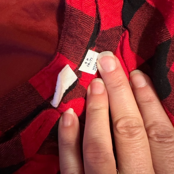 GAP Buffalo Plaid Blouse - Picture 5 of 5